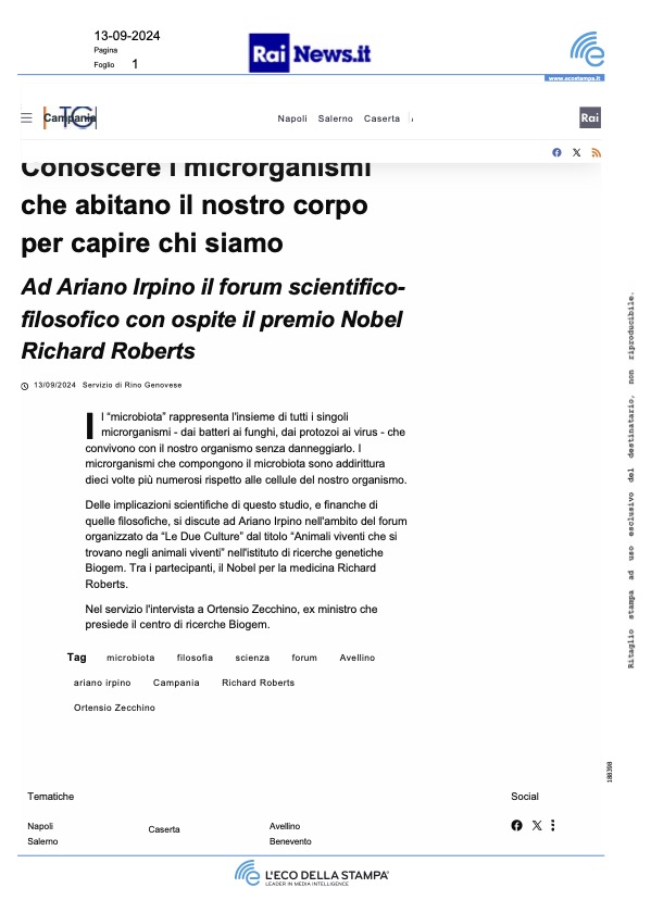 Conoscere i microrganismi che abitano il nostro corpo per capire chi siamo